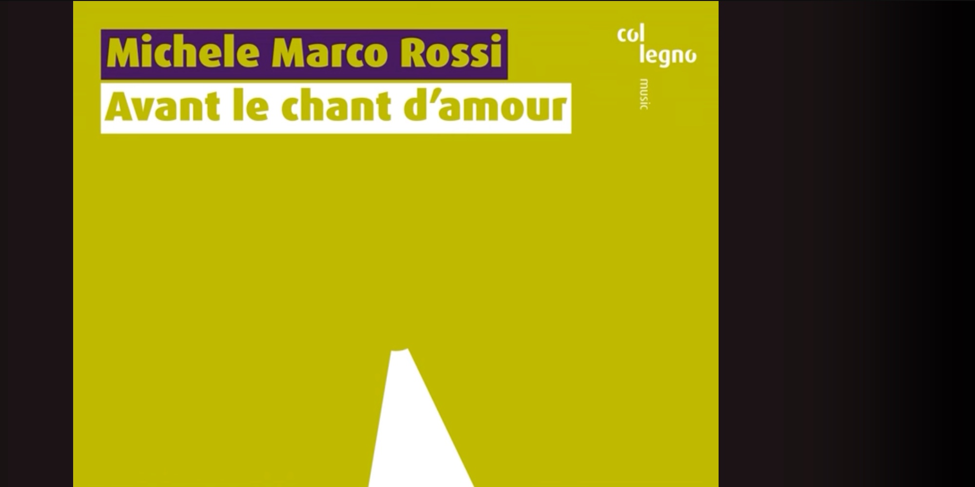 Avant le chant d'amour